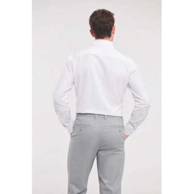 Men s long sleeve tailored Oxford shirt